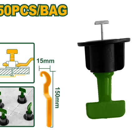 JADEVER Tile Leveling Screw (Roll Spacer)