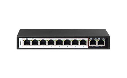 D-Link DES-F1010P-E 10-Port 10/100 Long Range PoE+ Su