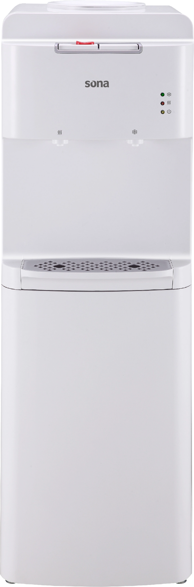 Sona Water Dispenser 2 Faucets With Safety Child Lock White