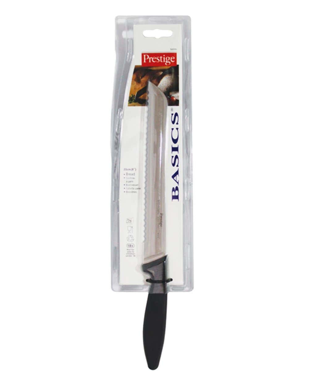 سكين خبز من الفولاذ - أسود سكين خبز من الفولاذ - أسود