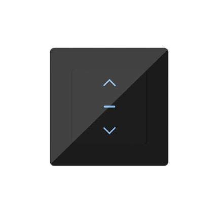MOES - WIFI Smart Switch - Curtain - 1Gang - EU Type - Black
