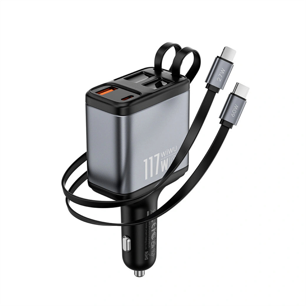 شاحن سيارة سريع Exeed 117W QC+PD شاحن سيارة سريع Exeed 117W QC+PD