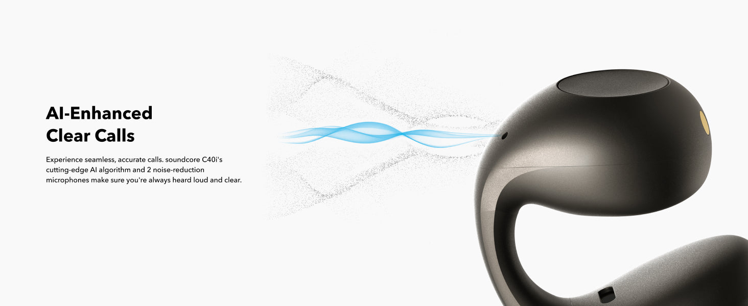 سماعة Soundcore C40i | سماعات أذن مرنة ومريحة سماعة Soundcore C40i | سماعات أذن مرنة ومريحة