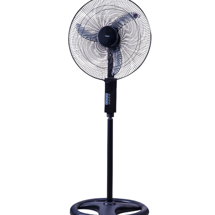 Sona 18-Inch Stand Fan – 3 Speeds – Black