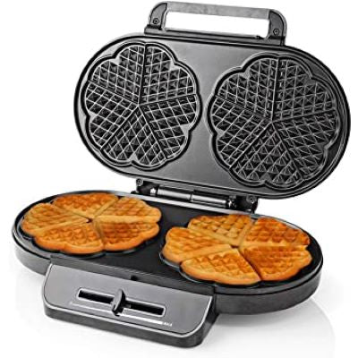 Tekmaz Double Waffle Maker Stainless Steel