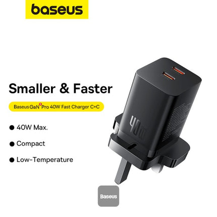 GaN5 Pro Fast Charger C+C 40W