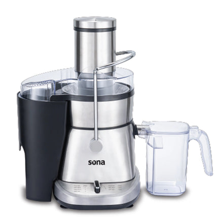 Sona Juicer 1000W 3 speeds with Pulse Stainless steel blades