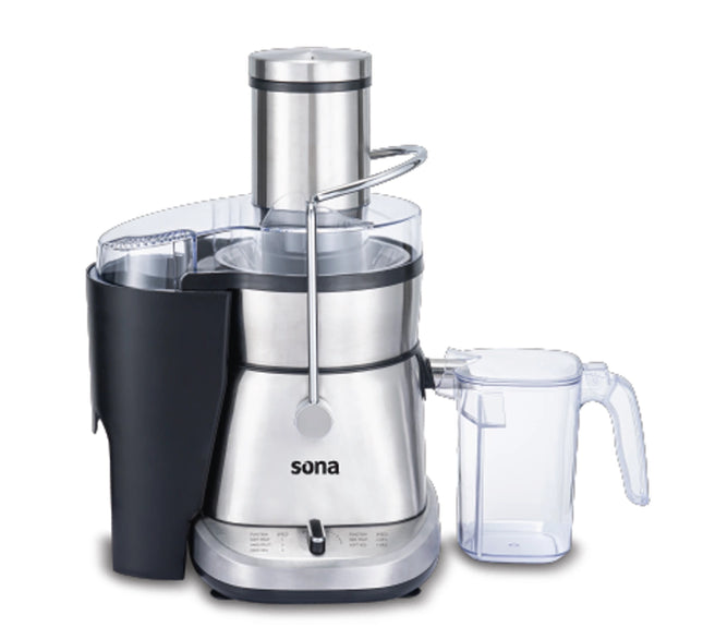 Sona Juicer 1000W 3 speeds with Pulse Stainless steel blades
