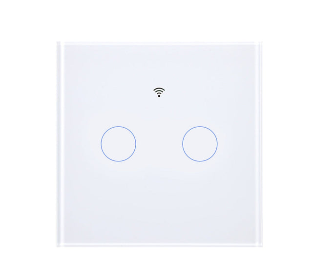 MOES - Zigbee Smart Switch - 2Gang - EU Type - White