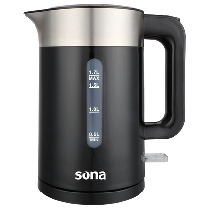 Sona Electric Kettle 1.7L Black
