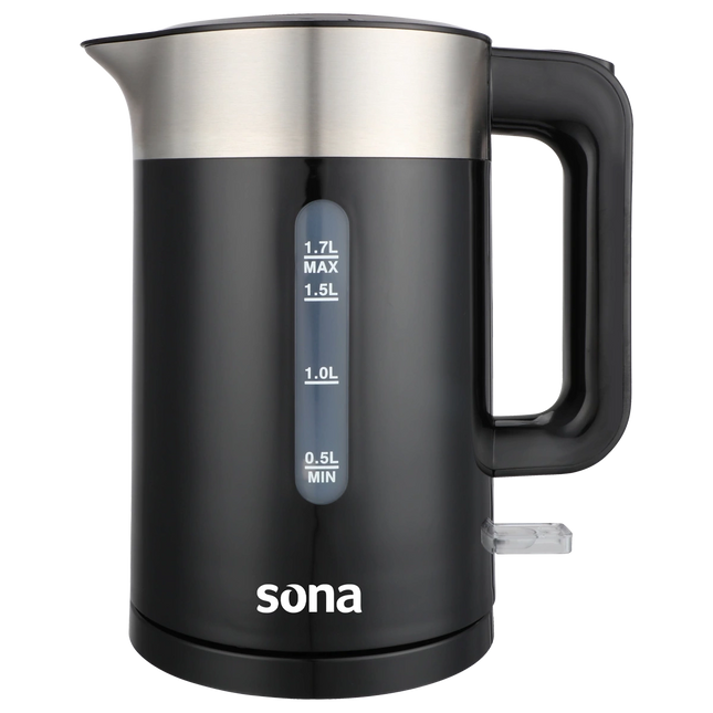 Sona Electric Kettle 1.7L Black
