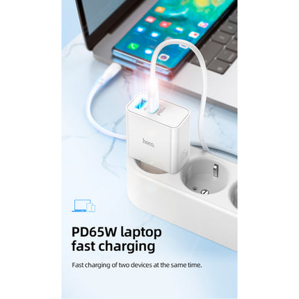 Awesome 65W Dual Port PD Charger EU Plug C113A