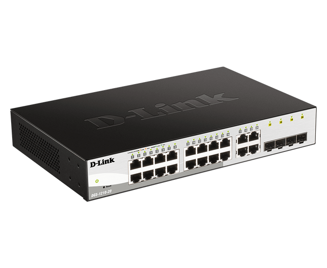 D-Link DGS-1210-20  20 Ports Smart Managed Switches