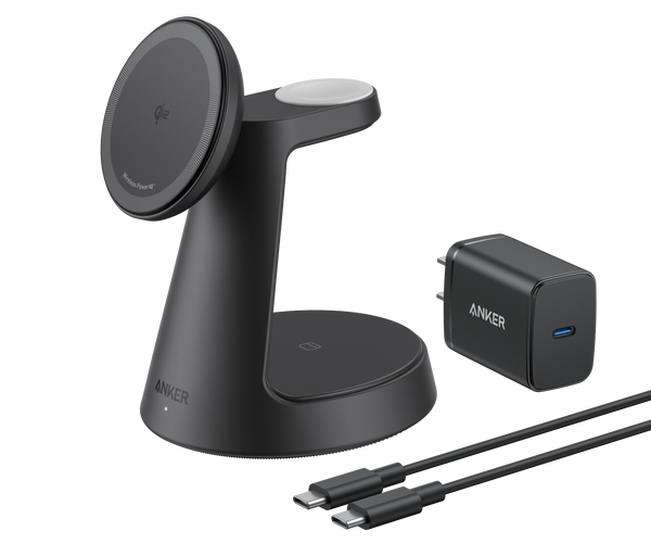 Anker MagGo 3-in-1 Wireless Charging Station A25M4 – Fast Qi2