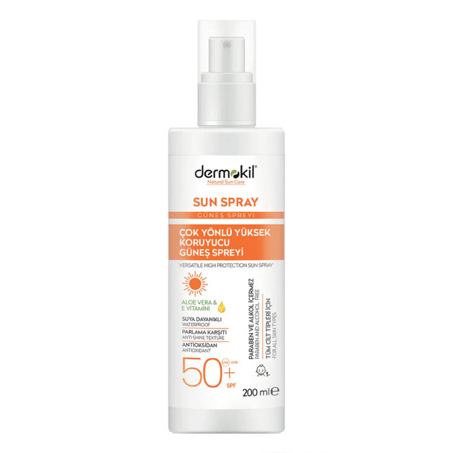 Dermokil Sun Spray SPF 50+ Sunscreen 200ml