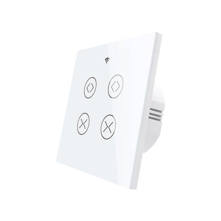 MOES - WIFI Smart Switch - Curtain - 2 Gang - EU Type - White