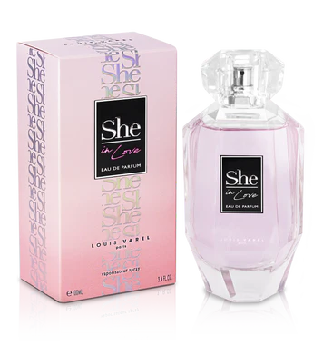 Louis Varel She In Love Eau de Parfum for Women 100ml
