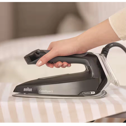 Braun IS5249BK CareStyle 5 Steam Generator Iron with FreeGlide 3D Technology 2400W 7.5 Bar (2L)
