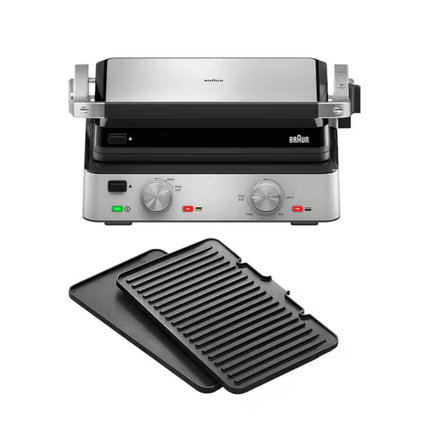 شواية كهربائية براون MultiGrill 7 بقدرة 2000 واط بـ 3 أوضاع طهي CG7020