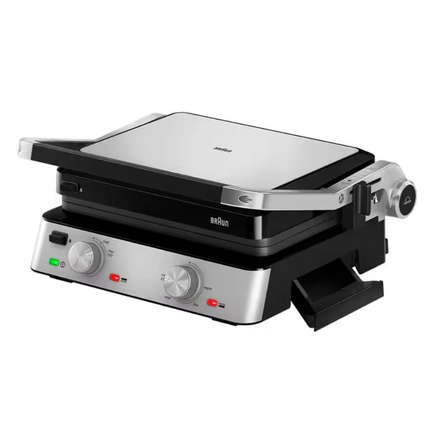 شواية كهربائية براون MultiGrill 7 بقدرة 2000 واط بـ 3 أوضاع طهي CG7020