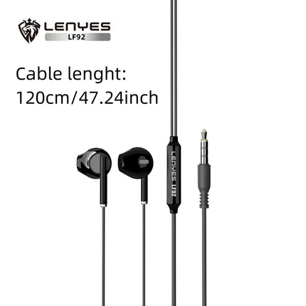Lenyes LF92 Wired In-Ear Earphones