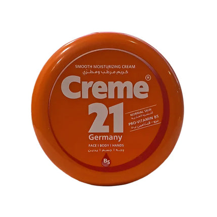 Crème 21 Smooth Moisturizing Cream 250ml for Daily Use