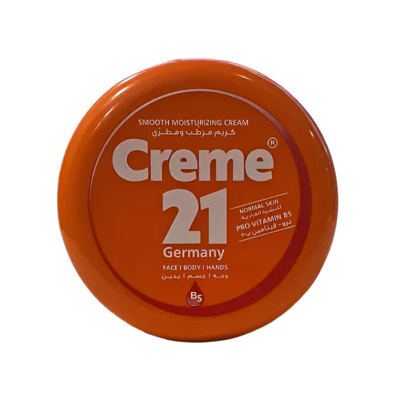 Crème 21 Smooth Moisturizing Cream 250ml for Daily Use