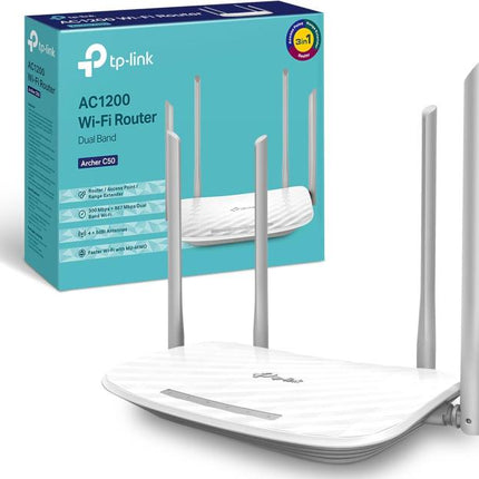 TP-LINK AC1200 WI-FI ROUTER DUAL BAND ARCHER C50