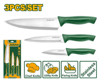  JADEVER 3‑Piece Kitchen Knife Set