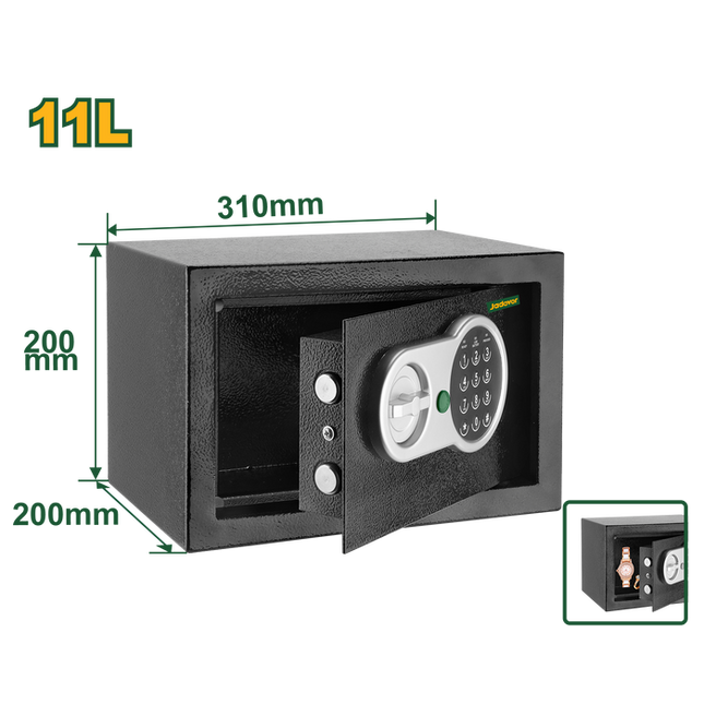 Jadever Electronic Safe 11L (Digital Keypad)
