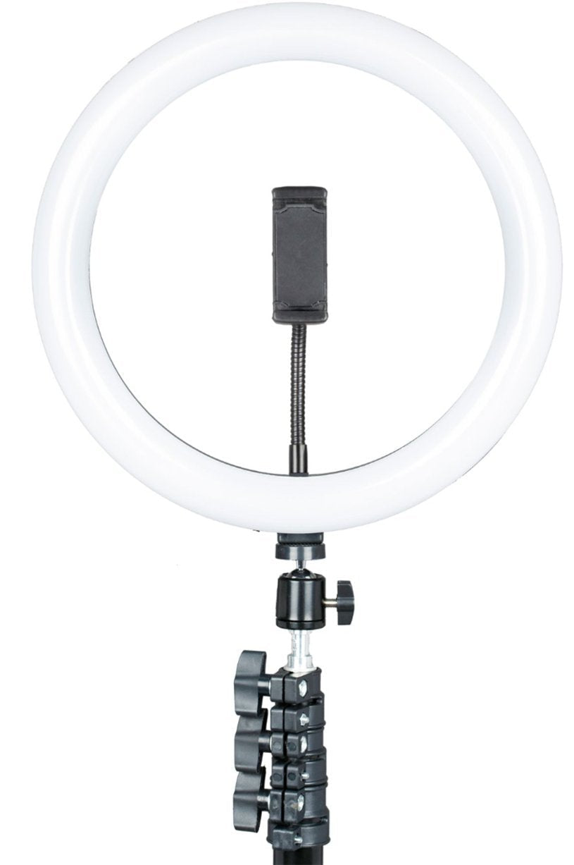 حلقة إضاءة احترافية AR-GTB05-13 مقاس 13 بوصة مزودة بـ 162 مصباح LED حلقة إضاءة احترافية AR-GTB05-13 مقاس 13 بوصة مزودة بـ 162 مصباح LED