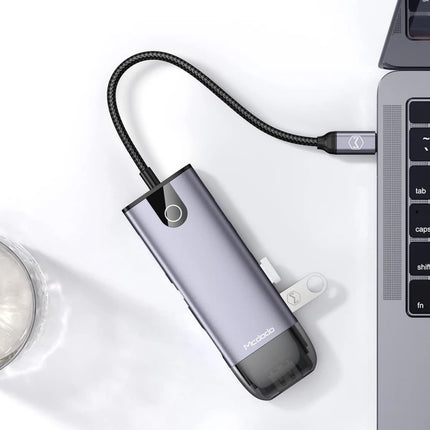 موزع MCDODO HU-7420 متعدد المنافذ USB-C 10 في 1