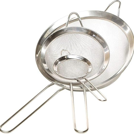 Prestige 18/10 Stainless Steel 3-Piece Sieve Set