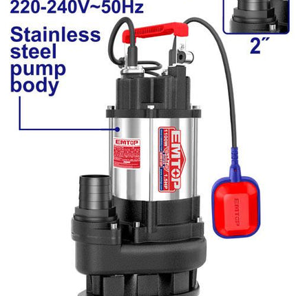 Sewage Submersible Pump 1100W