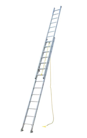 Jadever 2‑Section Telescopic Extension Ladder 7.5 m