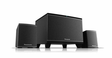 نظام مكبر صوت بلوتوث 2.1 قناة من Panasonic 