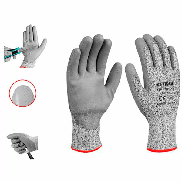 كفوف عمال ضد القطع Total TSP1701-XL كفوف عمال ضد القطع Total TSP1701-XL