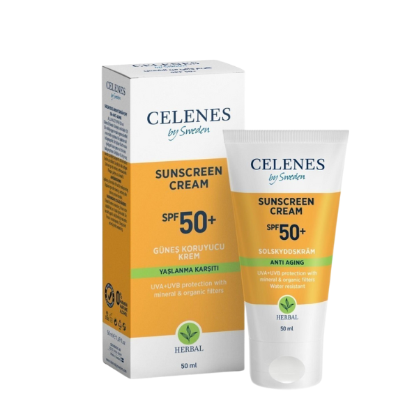 Celenes SPF50+ Anti-Aging Sunscreen Cream