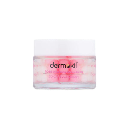 Dermokil Rose Water 3D Capsule Hydrating Cream 200ml