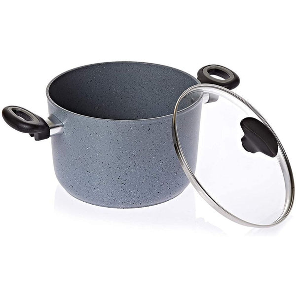 قدر طهي مغطى من Prestige Endurance - رمادي