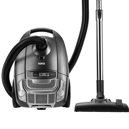 Sona 2200W Vacuum Cleaner with Speed Control and Bag Full Indicator