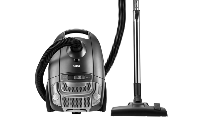 Sona 2200W Vacuum Cleaner with Speed Control and Bag Full Indicator