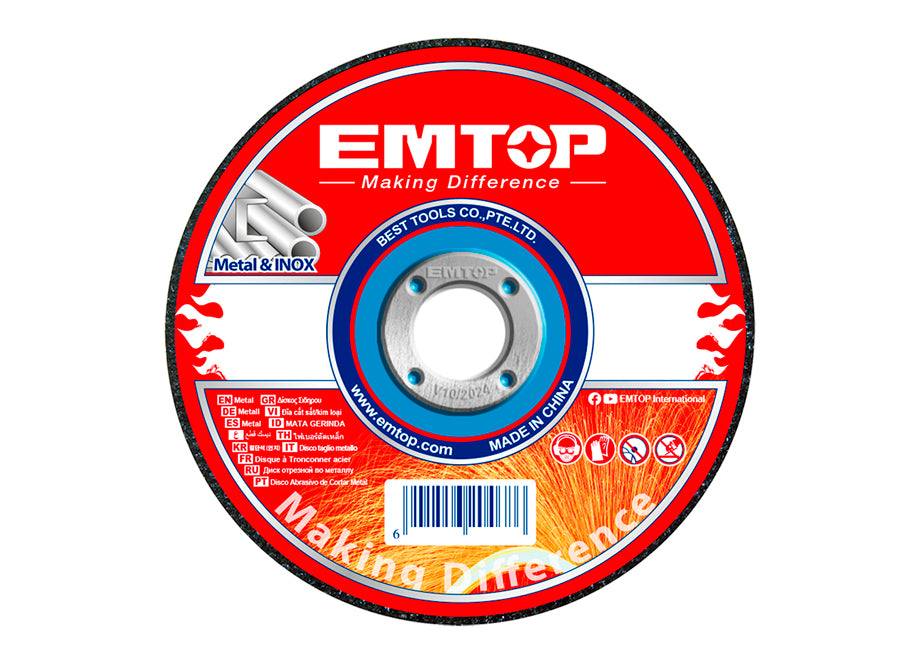 فيبر قص ستانلس EMTOP فيبر قص ستانلس EMTOP