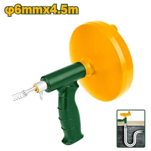  Jadever Drain Snake 4.5 m with Wheels