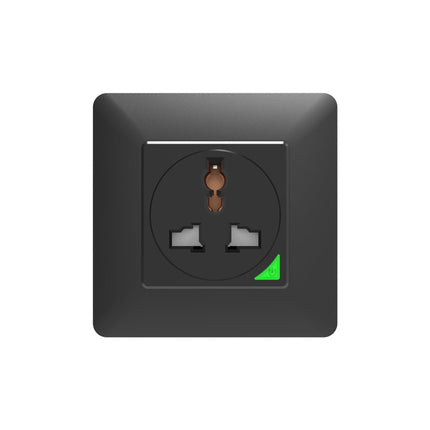 MOES - WIFI Smart Wall Socket  EU Type - UN -  Black