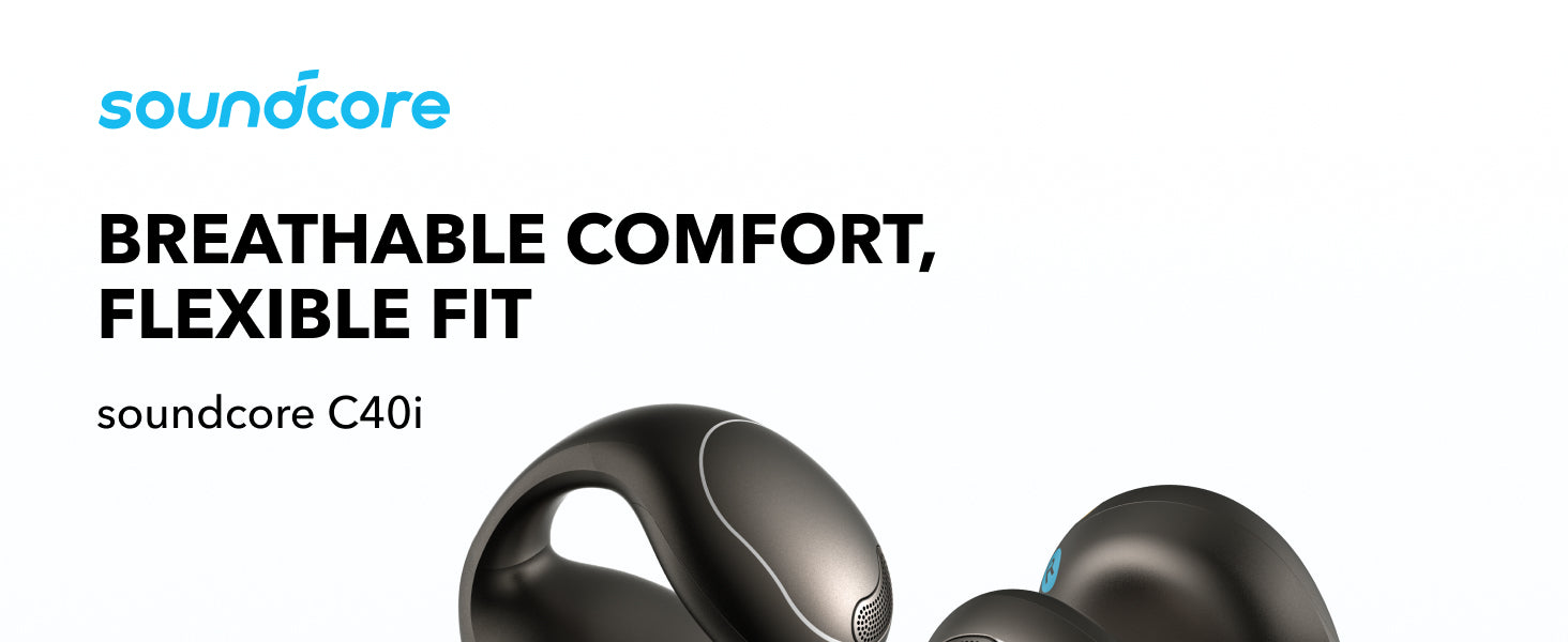 سماعة Soundcore C40i | سماعات أذن مرنة ومريحة سماعة Soundcore C40i | سماعات أذن مرنة ومريحة