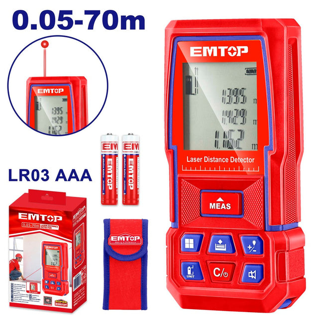 EMTOP ELDD0701  | 70m Laser Meter