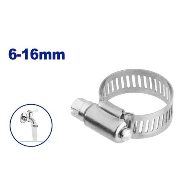 EMTOP EMHU1E01 Hose Clamp 6–16 mm