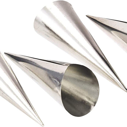 Prestige Cream Horns Set of 4 – Silver