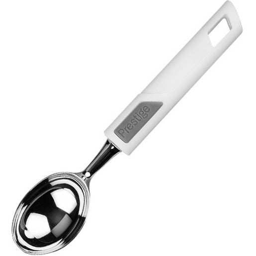 Prestige Stainless Steel Ice Cream Scoop – White